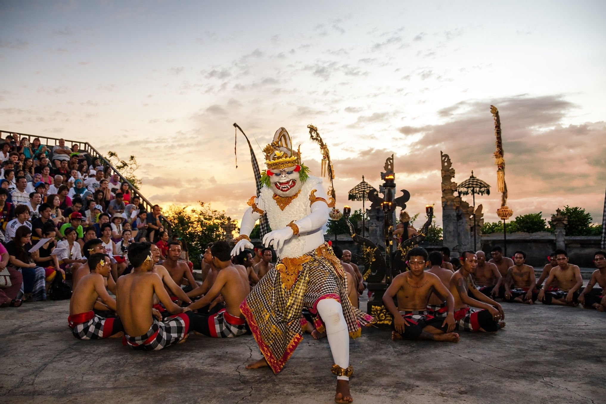 Cultural Park & Kecak Dance Performance With Grilled Seafood dinner at Jimbaran